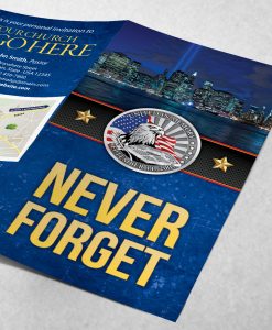 Tract - Never Forget - Blue